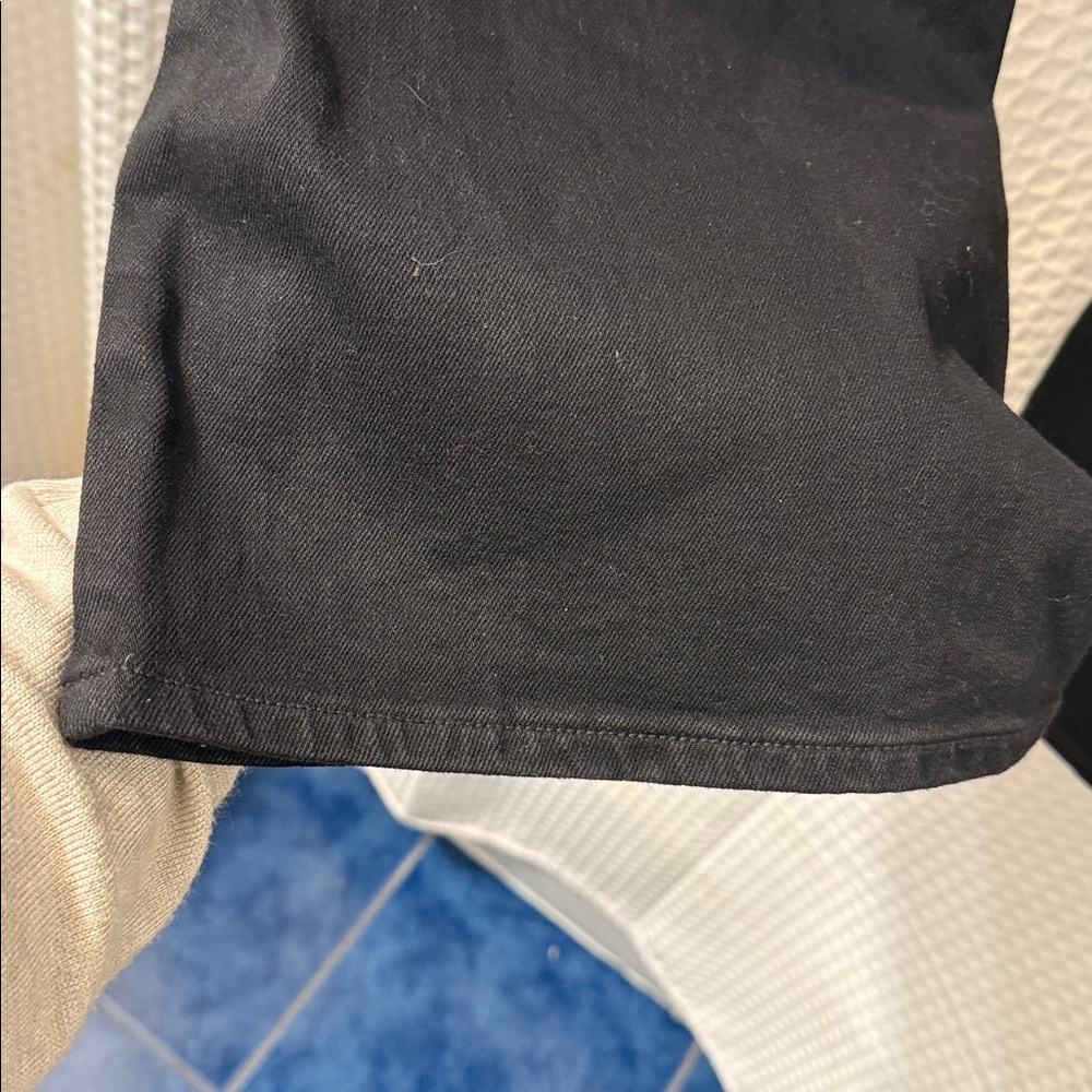 Old Navy Women’s Black High-Waisted Wow Wide-Leg Jeans Size 10 - Picture 7 of 9